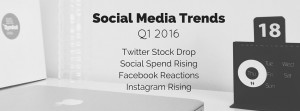Social Media trends 2016