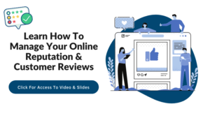 How to manage your online reputation and customer reviews