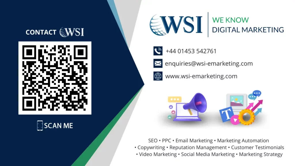 Scan QR Code To Contact WSI-eMarketing